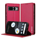 LC.IMEEKE Google Pixel Frosted PU Wallet Phone Case