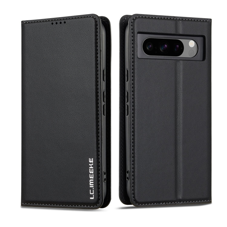 LC.IMEEKE Google Pixel Frosted PU Wallet Phone Case