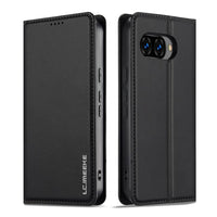 LC.IMEEKE Google Pixel Frosted PU Wallet Phone Case