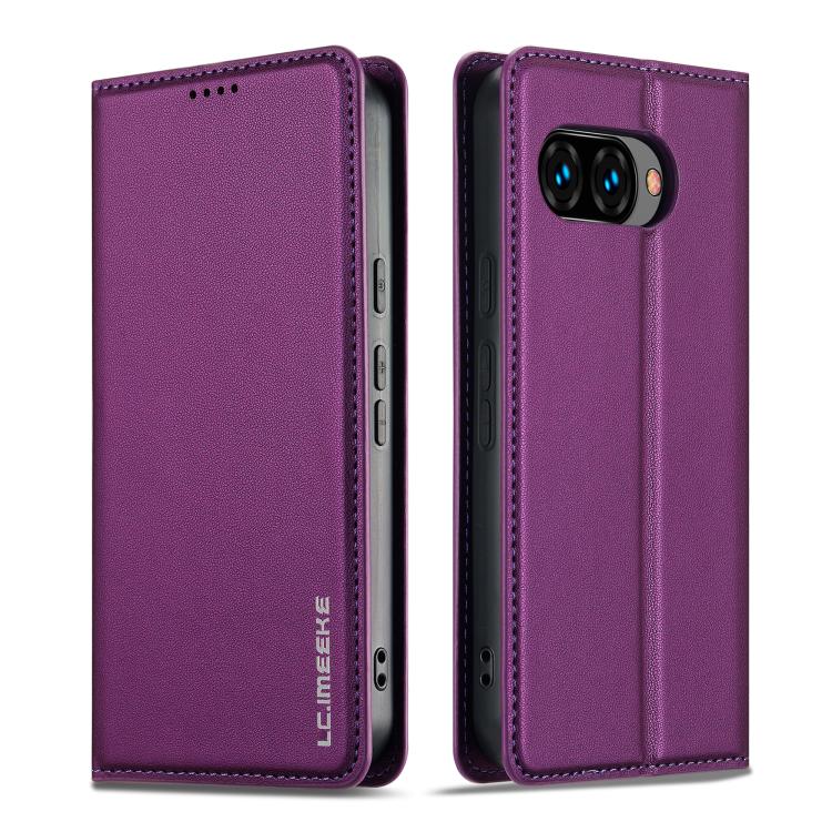 LC.IMEEKE Google Pixel Frosted PU Wallet Phone Case