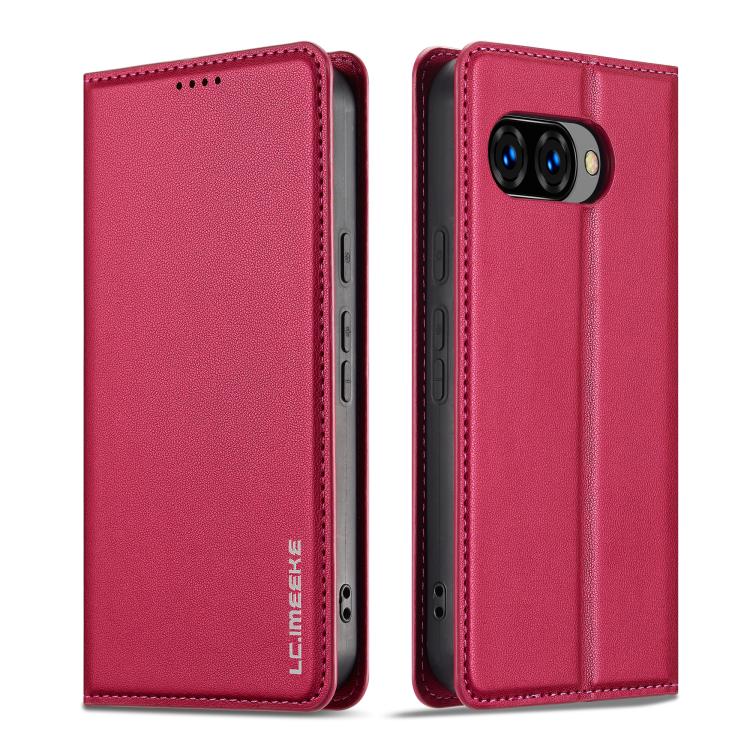 LC.IMEEKE Google Pixel Frosted PU Wallet Phone Case