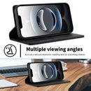 LC.IMEEKE Apple iPhone 16 Series Carbon Fiber Pattern Leather Phone Case