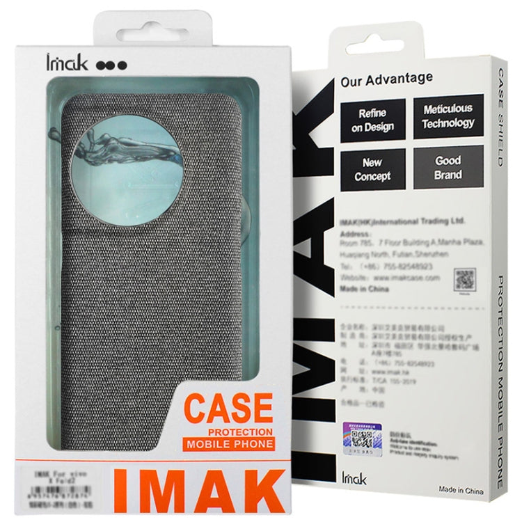 IMAK Apple iPhone 16 Series Cloth Texture Phone Case