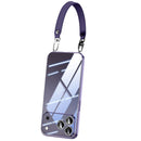 SULADA Apple iPhone Clear TPU Phone Case with Wrist Strap