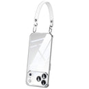 SULADA Apple iPhone Clear TPU Phone Case with Wrist Strap