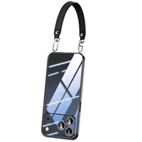 SULADA Apple iPhone Clear TPU Phone Case with Wrist Strap