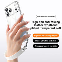 SULADA Apple iPhone Clear Phone Case with Wrist Strap