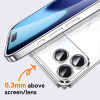 SULADA  Electroplated Clear TPU Soft Frame Phone Case with Wrist Strap, For iPhone 13 Pro Max, For iPhone 13 Pro, For iPhone 13