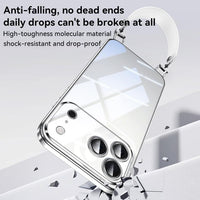 SULADA Apple iPhone Clear Phone Case with Wrist Strap