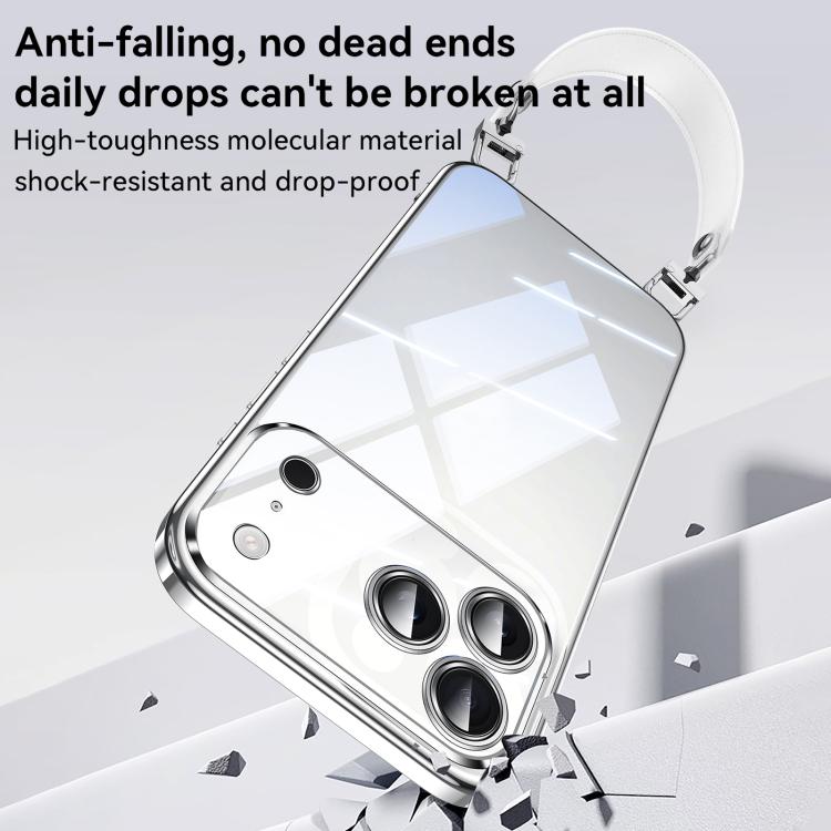 SULADA Apple iPhone Clear Phone Case with Wrist Strap