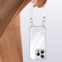 SULADA Apple iPhone Clear Phone Case with Wrist Strap