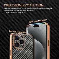 AZNS Apple iPhone Carbon Fiber Texture Phone Case