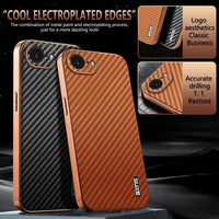 AZNS Apple iPhone Carbon Fiber Texture Phone Case