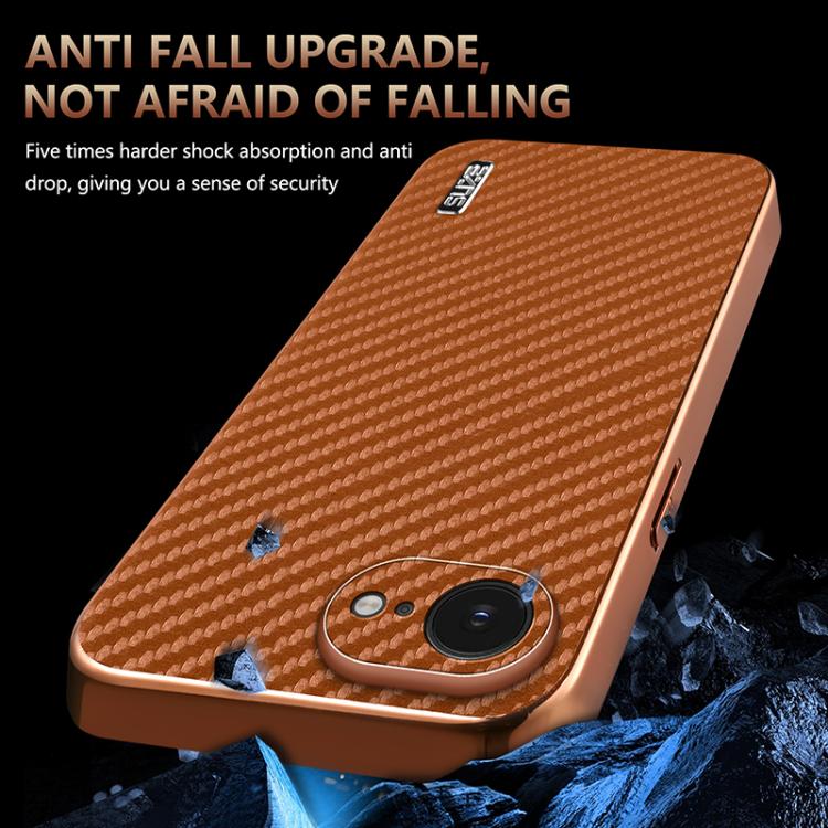 AZNS Apple iPhone Carbon Fiber Texture Phone Case