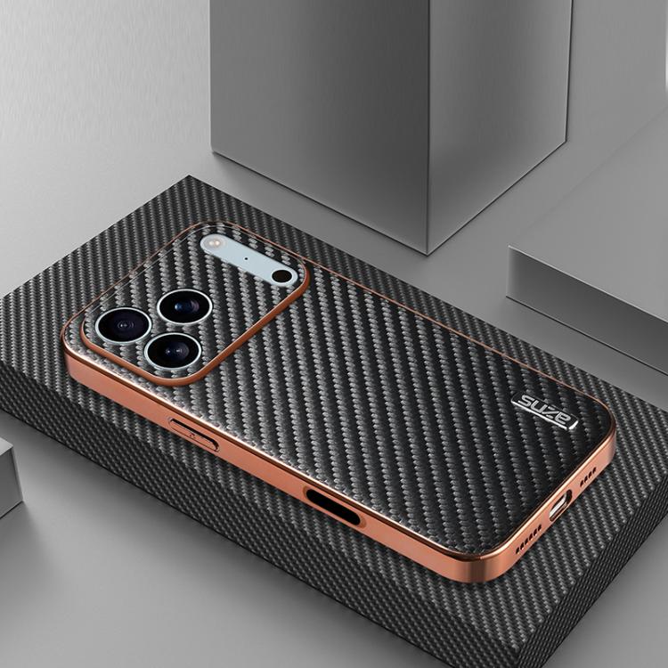AZNS Apple iPhone Carbon Fiber Texture Phone Case