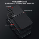 Classic Tilt Strip Grain Magnetic PC Hybrid TPU Phone Case, For Samsung Galaxy A16 4G, For Samsung Galaxy A06 4G