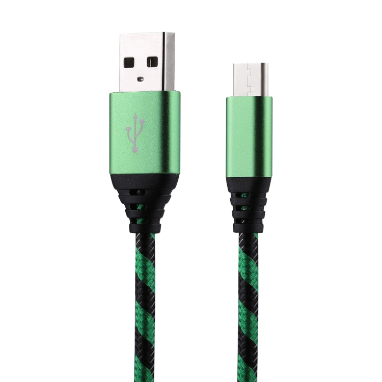 Nylon Weave Charging Cable USB to USB-C / Type-C