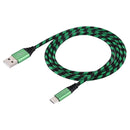 Nylon Weave Charging Cable USB to USB-C / Type-C