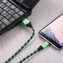Nylon Weave Charging Cable USB to USB-C / Type-C