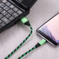 Nylon Weave Charging Cable USB to USB-C / Type-C