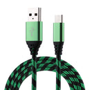 Nylon Weave Charging Cable USB to USB-C / Type-C