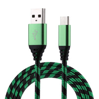Nylon Weave Charging Cable USB to USB-C / Type-C