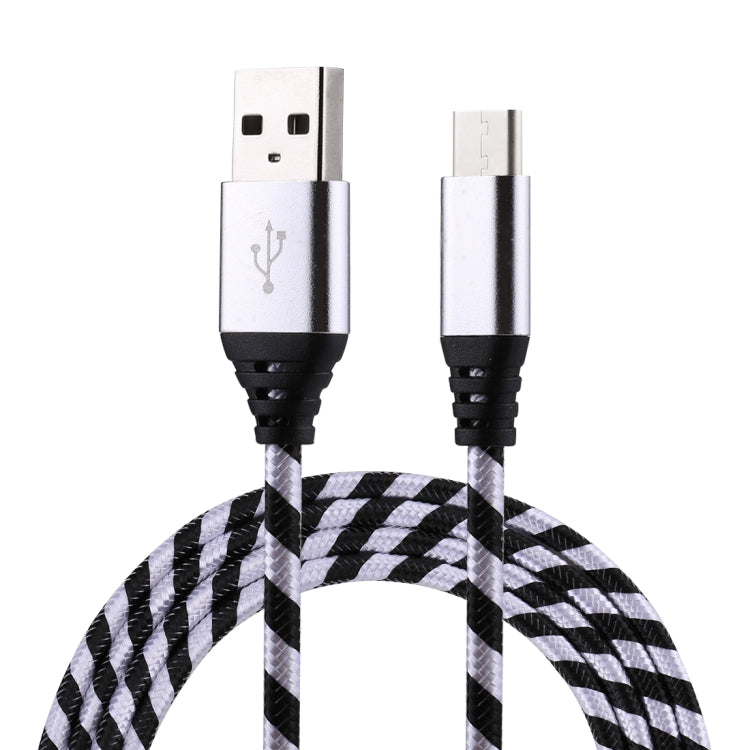 Nylon Weave Charging Cable USB to USB-C / Type-C