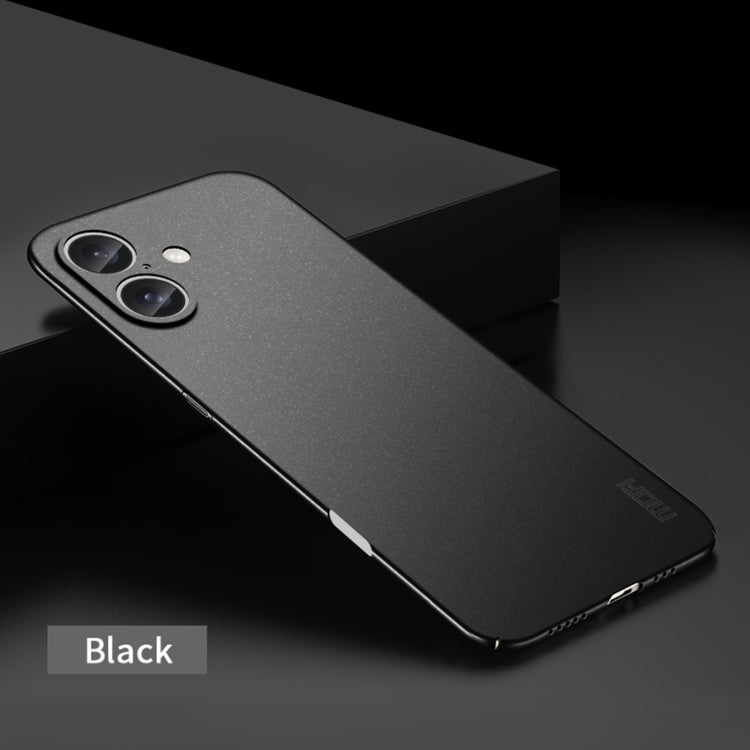 MOFI Apple iPhone 15 Frosted PC Ultra-thin Phone Case