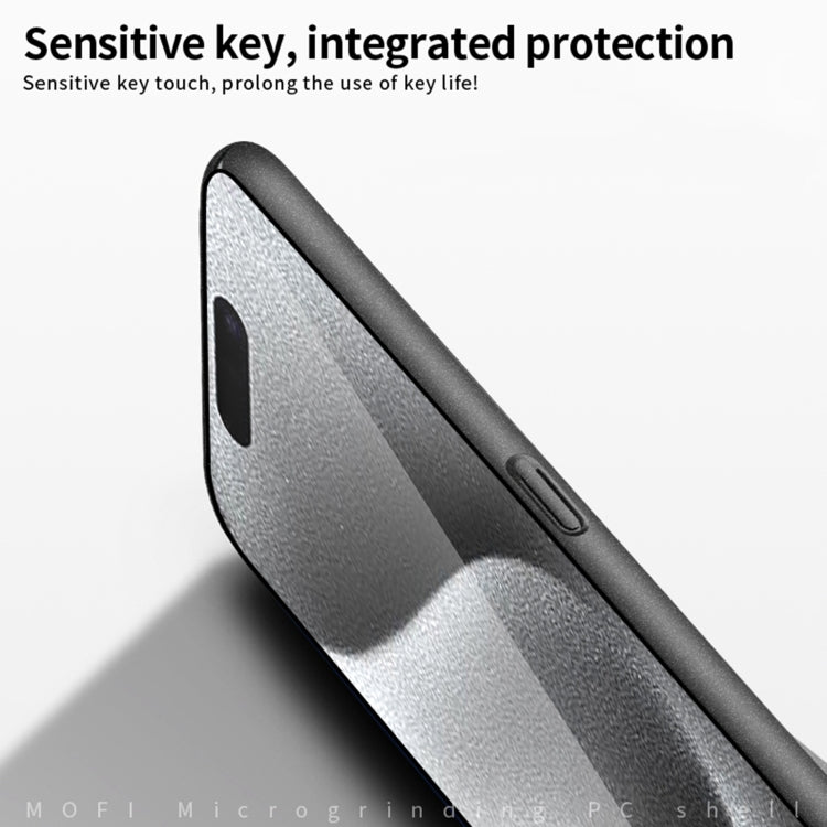 MOFI Apple iPhone 15 Frosted PC Ultra-thin Phone Case