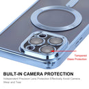 ENKAY Apple iPhone 15 Shockproof Magsafe Clear Phone Case