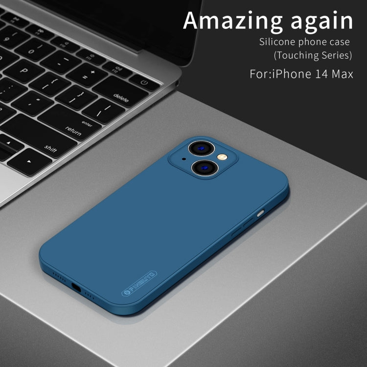 PINWUYO Sense Series Liquid Silicone TPU Phone Case, For iPhone 15 Plus, For iPhone 15