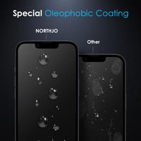 NORTHJO Apple iPhone Tempered Glass Privacy Screen Protector