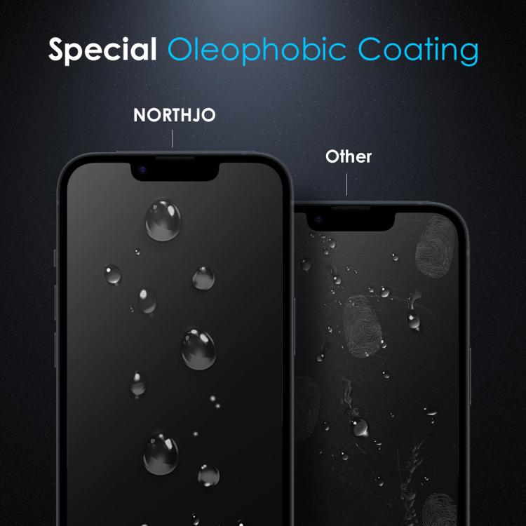 NORTHJO Apple iPhone Tempered Glass Privacy Screen Protector