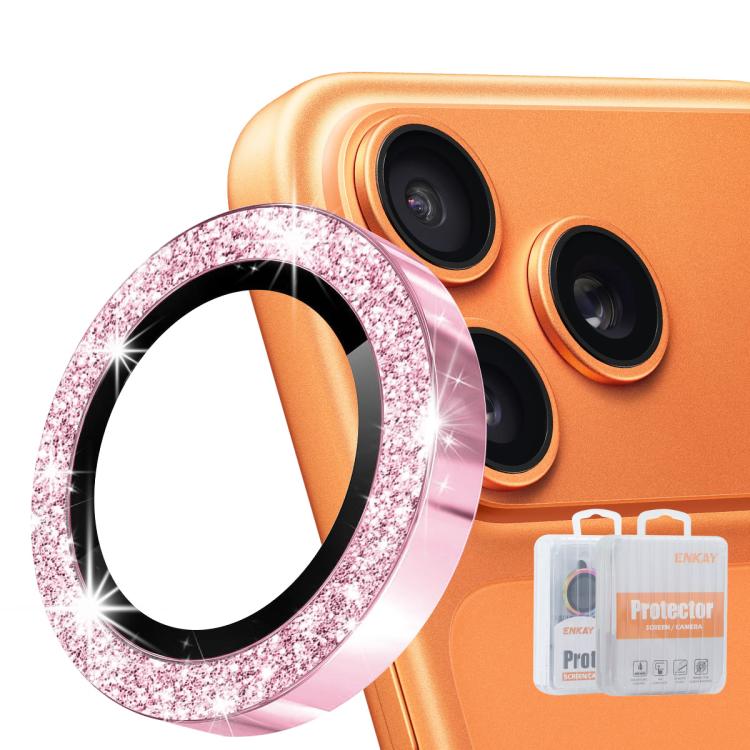 ENKAY Apple iPhone Glitter Rear Camera Protector