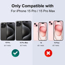 NORTHJO Apple iPhone Glitter Metal Camera Lens Protector