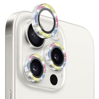 NORTHJO Apple iPhone Glitter Metal Camera Lens Protector
