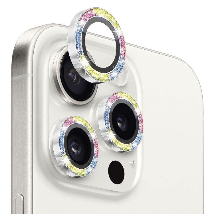 NORTHJO Apple iPhone Glitter Metal Camera Lens Protector