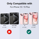 NORTHJO Apple iPhone Glitter Metal Camera Lens Protector