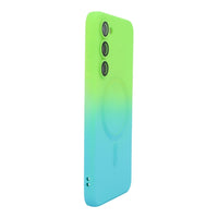 ENKAY Samsung Galaxy S Series MagSafe Gradient Silicone Phone Case