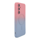 ENKAY Samsung Galaxy S Series MagSafe Gradient Silicone Phone Case