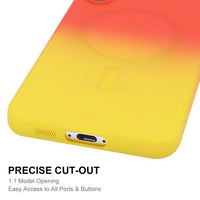 ENKAY Samsung Galaxy MagSafe Gradient Silicone Phone Case