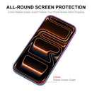 ENKAY Apple iPhone MagSafe Rainbow Gradient Silicone Phone Case