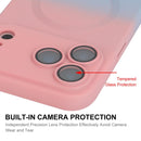 ENKAY Apple iPhone MagSafe Rainbow Gradient Silicone Phone Case