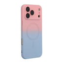 ENKAY Apple iPhone MagSafe Rainbow Gradient Silicone Phone Case