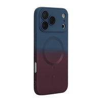 ENKAY Apple iPhone MagSafe Rainbow Gradient Silicone Phone Case