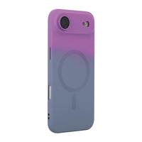 ENKAY Apple iPhone MagSafe Rainbow Gradient Silicone Phone Case