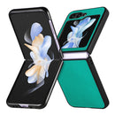 JUNSUNMAY Samsung Galaxy Z Flip Leather Texture Phone Case