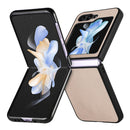JUNSUNMAY Samsung Galaxy Z Flip Leather Texture Phone Case