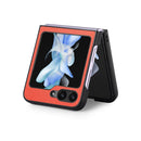 JUNSUNMAY Samsung Galaxy Z Flip Leather Texture Phone Case