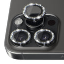 NORTHJO Apple iPhone Glitter Metal Camera Lens Protector